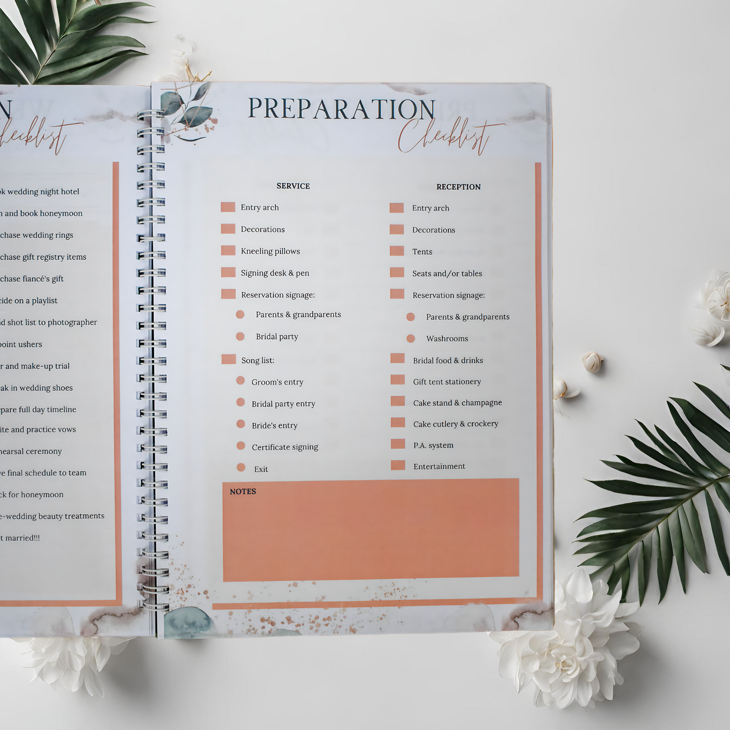 Wedding Planner * Free Gel Pens