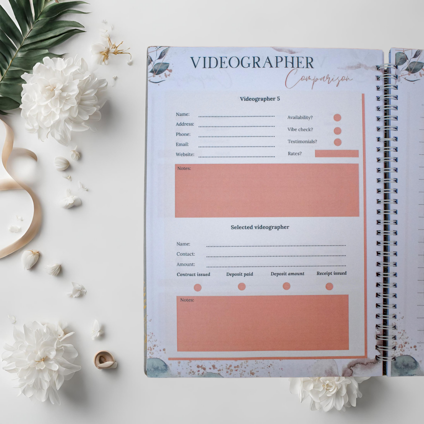 Wedding Planner * Free Gel Pens