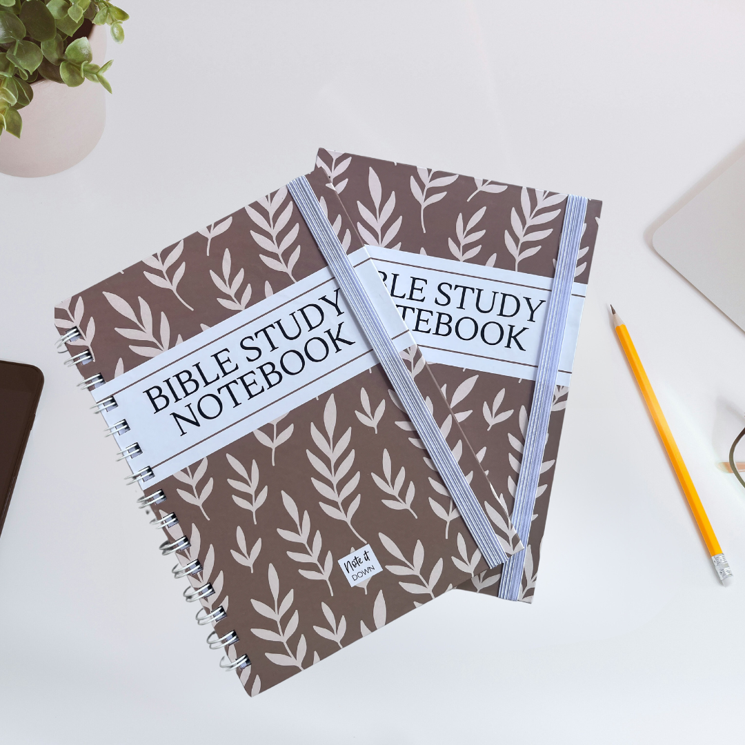 Bible Study Notebook | Guided Faith Journal with Scripture Tools & Prompts