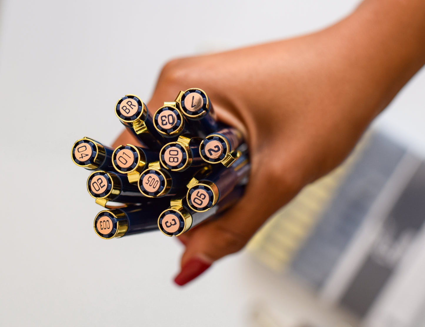 Black Fineliner Pen Set – 12-Pack | Precision Pens for Journaling, Sketching & Outlining