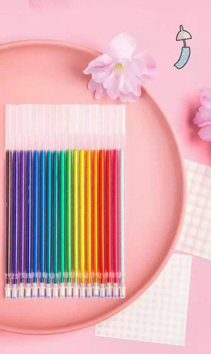 Color Gel Pen Set – 12-Pack | Vibrant Pens for Journaling, Notes & Doodles