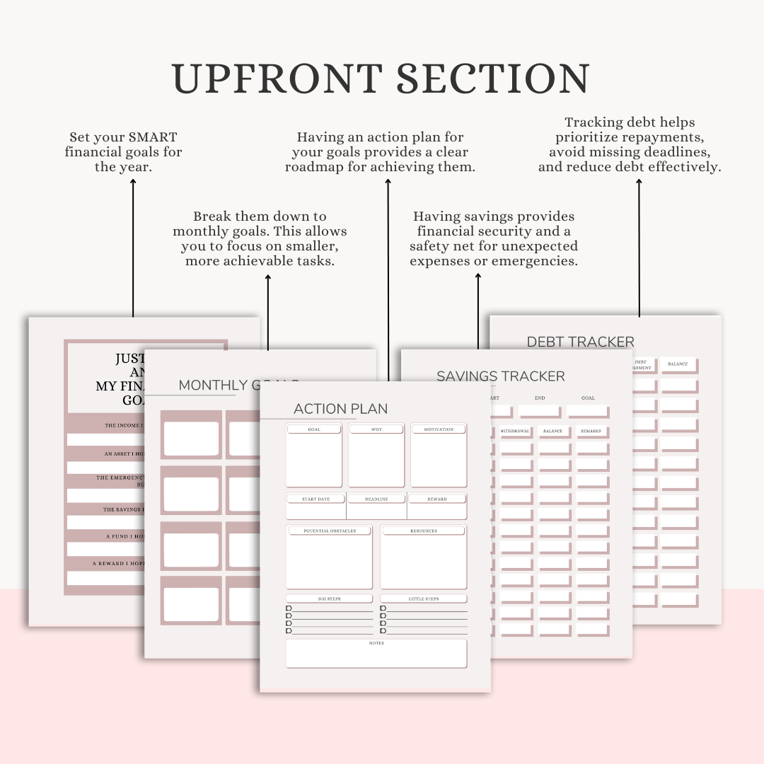 Financial Planner | Track Goals, Expenses & Build Wealth Year-Round