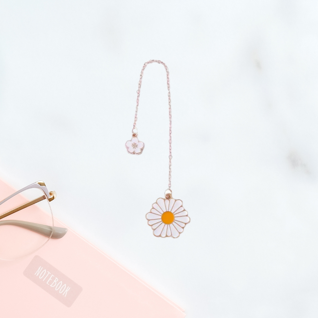 Tassel Bookmarks | Elegant Metal Charm Page Markers for Books & Journals