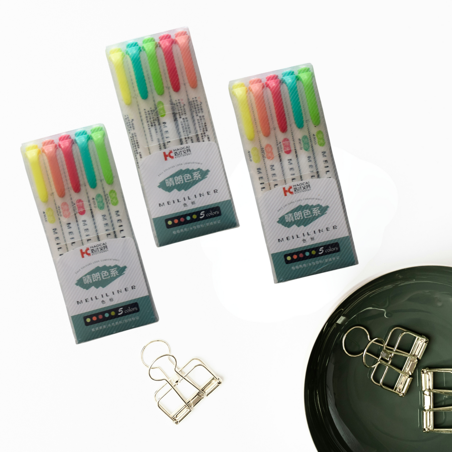 Sermon Notebook + Highlighters | Bible Study & Note-Taking Bundle