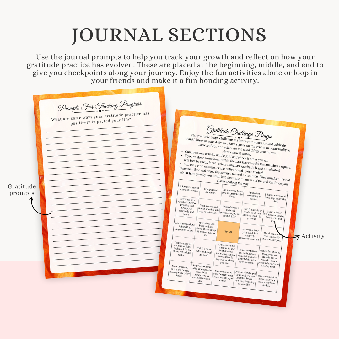 Gratitude Journal | Build a Daily Habit of Positivity & Mindfulness