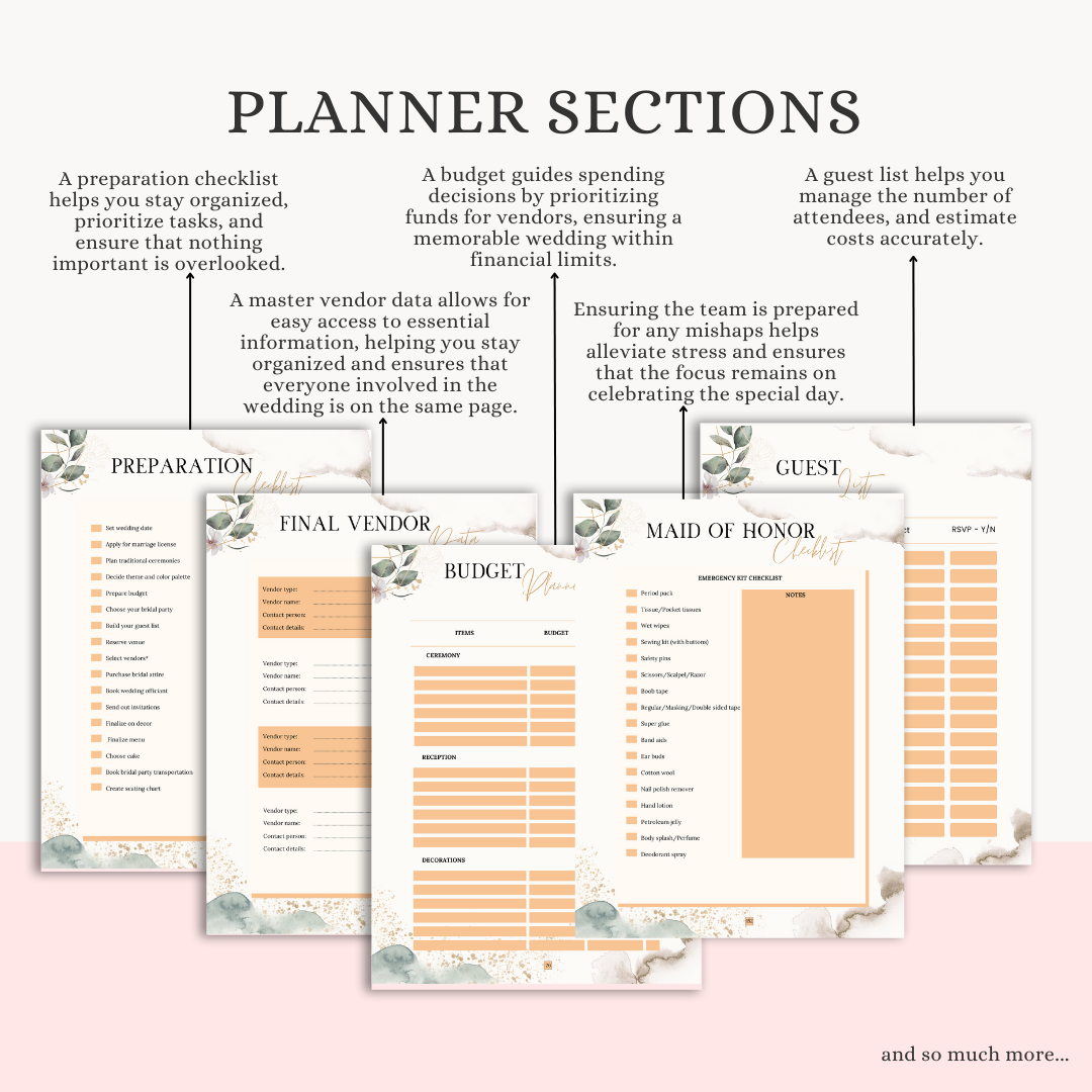 Wedding Planner | Organize Every Detail of Your Special Day
