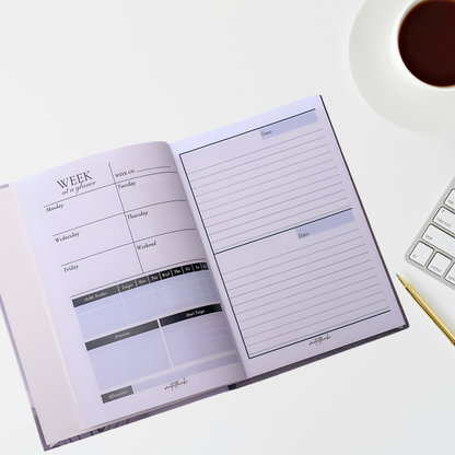 Weekly Planner | 52-Week Organizer with Reflections & Habit Tracker