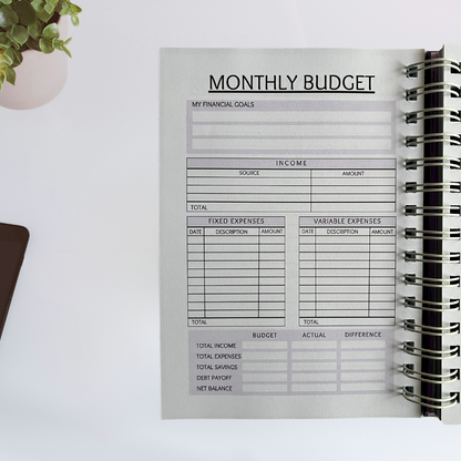 2025 Annual Planner | Dated Yearly Planner with Monthly & Quarterly Goals