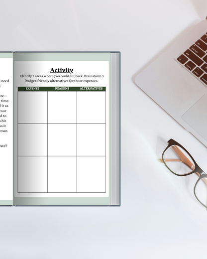Financial Wellness Journal | Transform Your Money Mindset in 12 Guided Steps