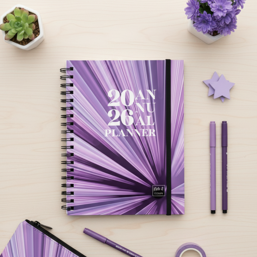 2026 Annual Planner | Dated Yearly Planner with Monthly & Quarterly Goals
