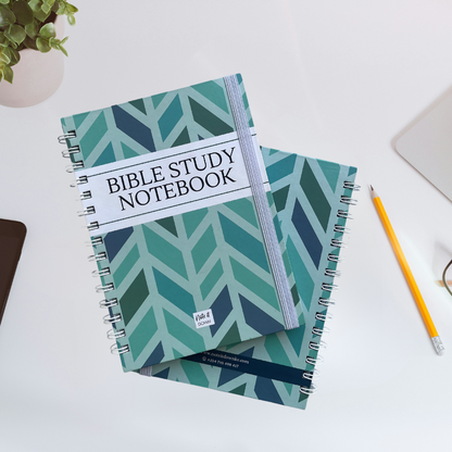 Bible Study Notebook | Guided Faith Journal with Scripture Tools & Prompts