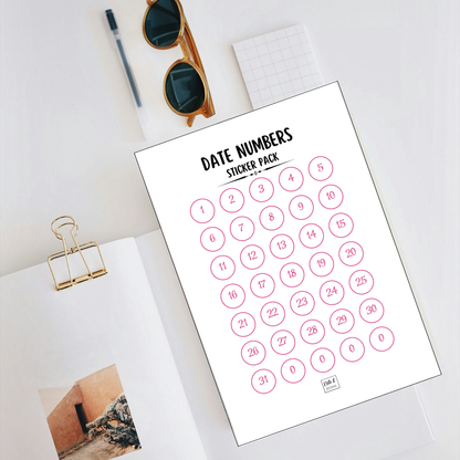 Date Planner Stickers | Track Important Days in Style
