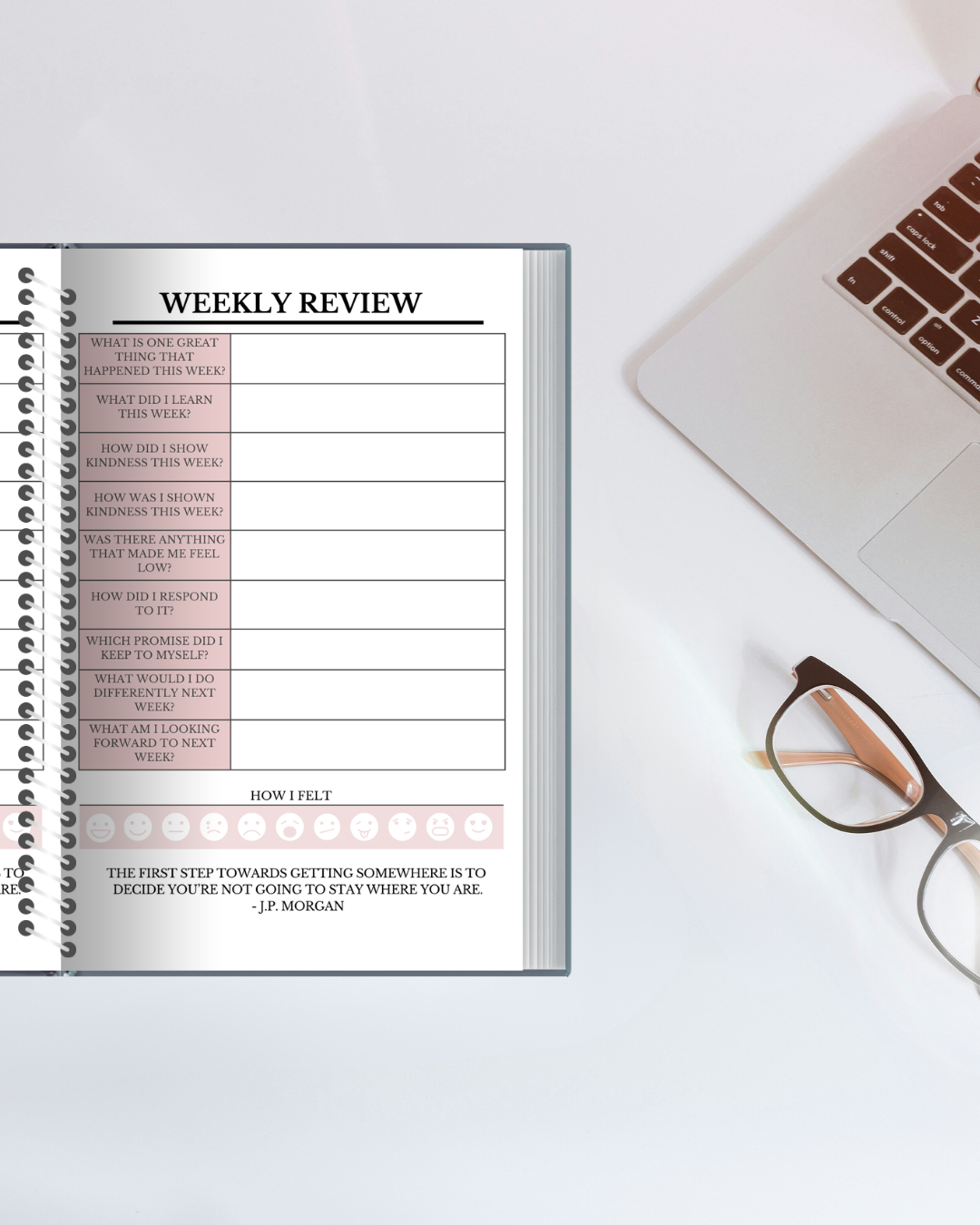 2026 Annual Planner | Dated Yearly Planner with Monthly & Quarterly Goals