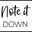 Note It Down logo