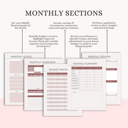 Financial Planner | Track Goals, Expenses & Build Wealth Year-Round