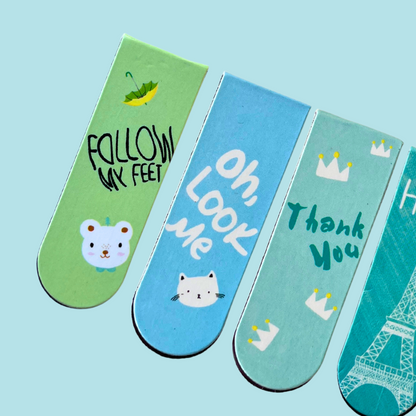 Magnetic Bookmarks | Cute & Playful Page Markers for Books, Journals & Planners