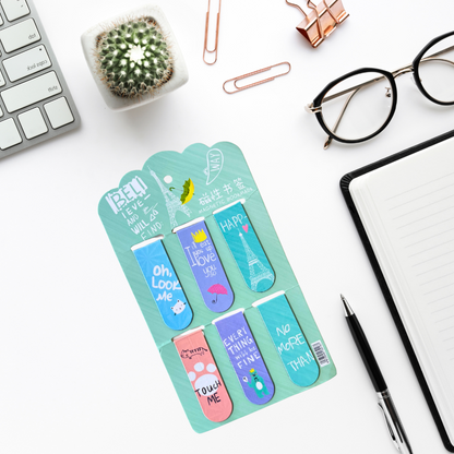 Magnetic Bookmarks | Cute & Playful Page Markers for Books, Journals & Planners