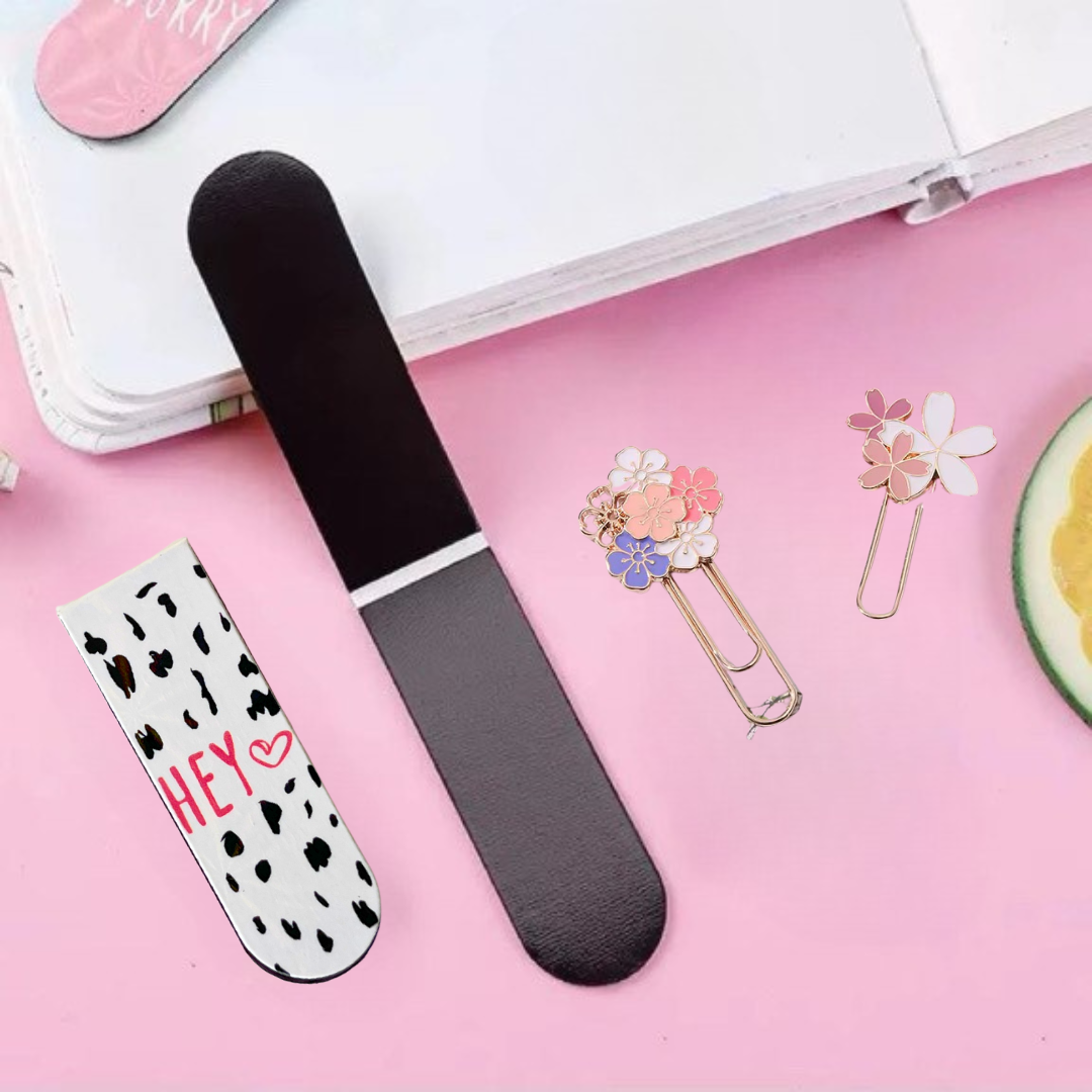 Magnetic Bookmarks | Cute & Playful Page Markers for Books, Journals & Planners